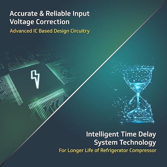 V-Guard VGSD 100  for Refrigerator Upto 600 Litre Voltage Stabilizer  (Grey)-VGSD100