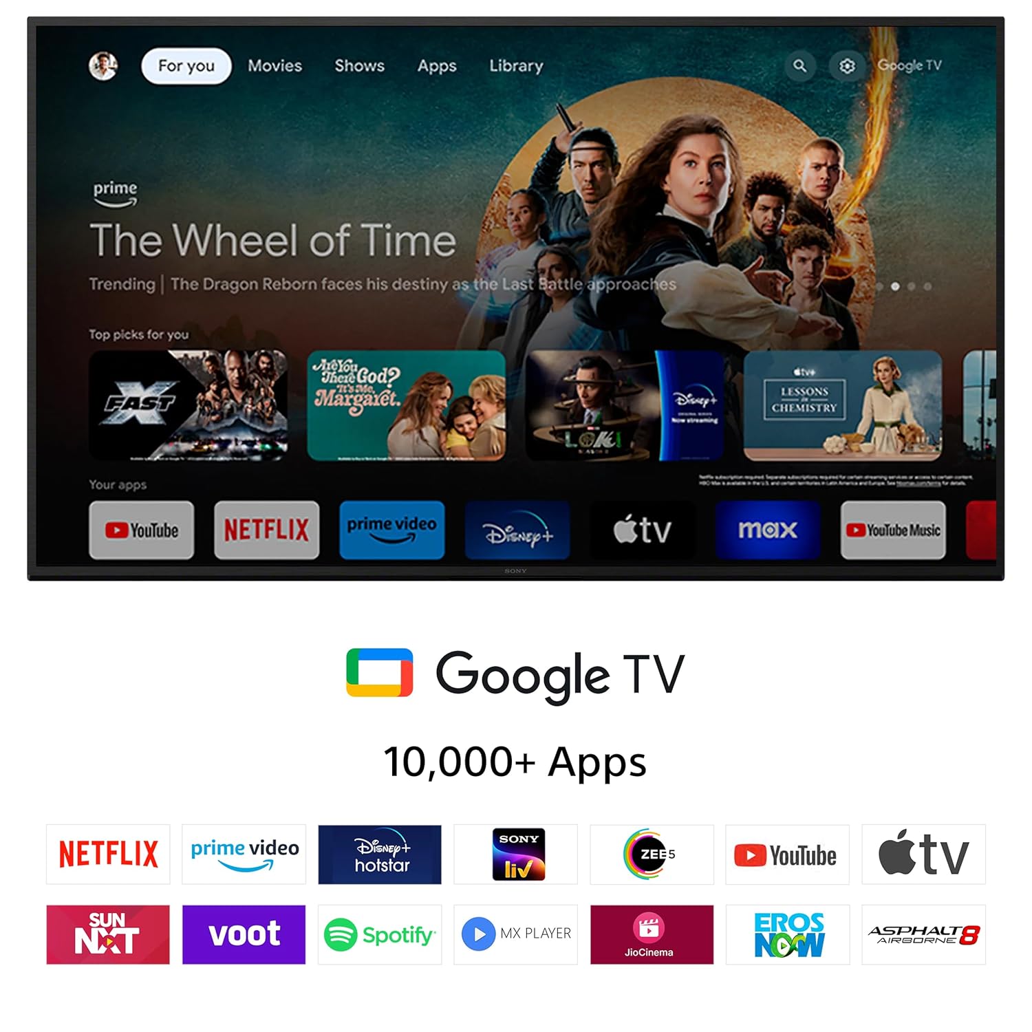 Sony BRAVIA 2 II 190.5 cm (75 Inch) Ultra HD 4K Android Smart TV with Google TV | 4K Processor X1 | 40W Dolby Audio & Atmos | Wi-Fi 6 & Bluetooth 5.3 | Voice Remote | Perfect for Gaming, Home, and Entertainment-75S25M2