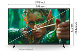 Sony Bravia 43" ( 109.22 cm ) 4K Ultra HD LCD Display | 4K Processor X1™ | Google TV (Android TV OS) & Voice Search | Dolby Atmos | Motionflow™ XR 100 (50Hz Native) | Gaming Features: ALLM (HDMI 2.1), eARC | Built-in Chromecast and Wi-Fi 6-43S22GM2