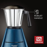 Prestige Grace 750W Mixer Grinder with 3 Durable Stainless Steel Jars | Tough ABS Plastic Body | 230V | High-Performance Grinding for Wet & Dry Ingredients- Model: 43152