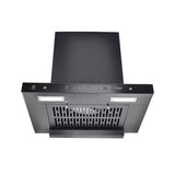 Prestige Edge 900 Auto Clean Wall Mounted Black 1200 CMH Chimney-42322