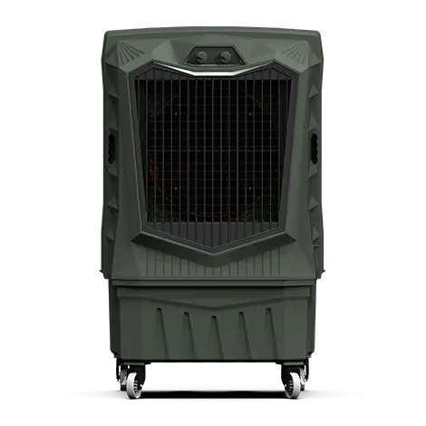 Symphony Airforce 160 Desert Air Cooler - 160L Capacity, 20m (65ft) Xtra Powerful Air Throw, High Efficiency Honeycomb Pad, Auto Water Refill, Heavy-Duty Lockable Wheels, 375W Energy Efficient