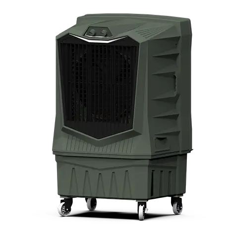 Symphony Airforce 160 Desert Air Cooler - 160L Capacity, 20m (65ft) Xtra Powerful Air Throw, High Efficiency Honeycomb Pad, Auto Water Refill, Heavy-Duty Lockable Wheels, 375W Energy Efficient