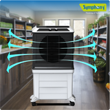 SYMPHONY ARCTIC CIRCLE 120 Air Cooler with i-Pure+ Technology | Powerful Fan | Cellulose Cooling Media