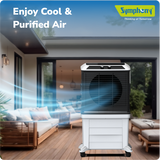SYMPHONY ARCTIC CIRCLE 120 Air Cooler with i-Pure+ Technology | Powerful Fan | Cellulose Cooling Media