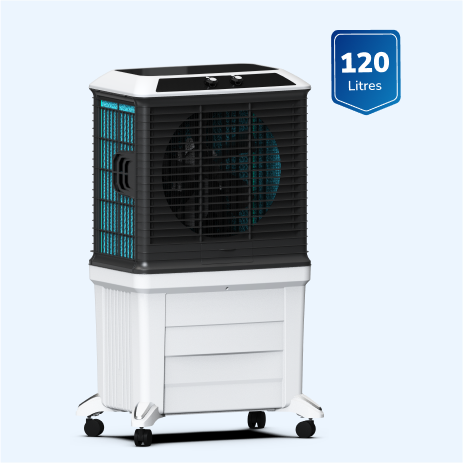 SYMPHONY ARCTIC CIRCLE 120 Air Cooler with i-Pure+ Technology | Powerful Fan | Cellulose Cooling Media