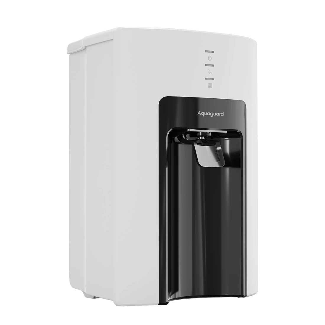Aquaguard Sure Champ RO+UV Stainless Steel Aquasaver Water Purifier | 5L Storage | 6000L Filter Life | TDS Up to 2000mg/L | Pre Filter | i-Filter | Chemi-Block | HR RO Cartridge | UV E-boiling | Wall Mounted / Table Top