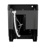 TAKAI 9 Kg Semi-Automatic Washing Machine with Full Glass Top, Dual Waterfall, Collar Scrubber, Air Dry, and No-Vibration Technology-TKI-WM-900G