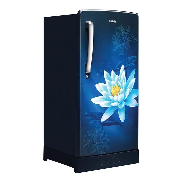 Haier 175 L 2 Star Direct Cool Single Door Refrigerator Appliance - HRD-1962PBL-N (Blue Lotus) - GMC Digital