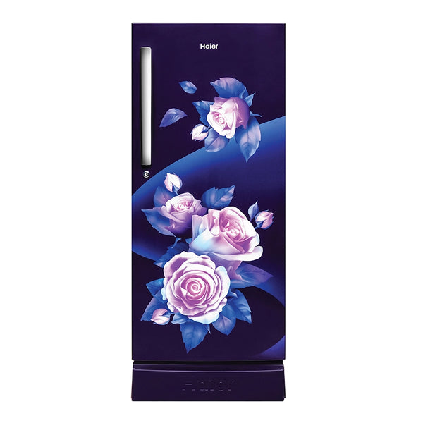 Haier 190 L Direct Cool Single Door 5 Star Refrigerator with Base Drawer - HRD-2105PMR-P (Marine Rose)