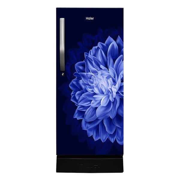 Haier 215 L, 3 Star, Direct Cool Single Door Refrigerator with Base Drawer - HRD-2353PMD-P (Marine Dahelia)