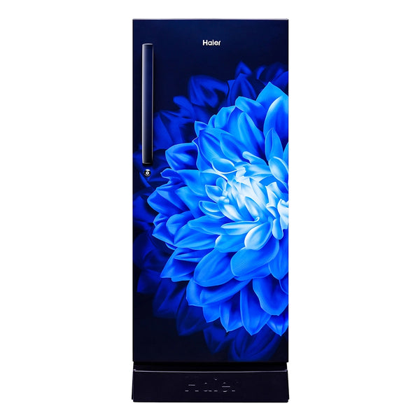 Haier 215 L , 5 Star, Direct Cool Single Door Refrigerator with Base Drawer - HRD-2355PMD-P (Marine Dahelia Finish)