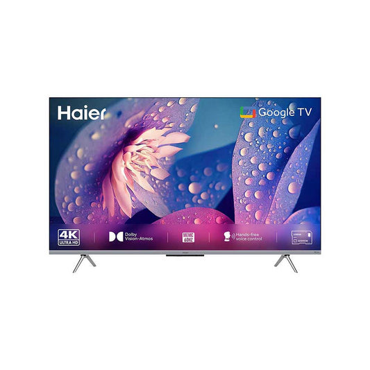 Haier 55" (140cm) 4K Ultra HD | Dolby Vision, HDR 10 | Dolby Atmos | Google TV OS with AI Smart Voice Google Assistant | Google Chromecast Built-in | 4 HDMI Ports & 2 USB Ports | 2GB RAM & 32GB ROM |  Voice Remote & Wireless Connectivity-55P7GT-P
