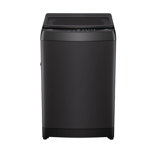 Haier 8 Kg Fully Automatic Top Load Washing Machine with Ultra Fresh Air, Oceanus Wave Pulsator & Zero Pressure Technology (Black)- HWM80-310BK