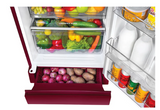 Haier 190L 3 Star Direct Cool Refrigerator with Toughened Glass Shelves, Storage Base Stand, Red Hilton (HRD-2103PRHA-P)