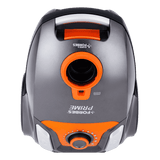 Eureka Forbes Prime Canister Vacuum Cleaner (1350W) | 23 kPa Powerful Suction | Blower Function | 2.5L Large Dust Capacity | LED Indicator | Auto Cord Winder | 5 Meter Power Cord | 5 Versatile Accessories | Orange & Black-EUR1211558