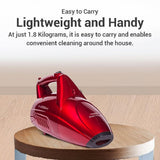 Eureka Forbes Super Clean Handheld Vacuum Cleaner with Blower Function | 800W Powerful Motor | 16 KPA Suction | 162 Accessories Included | 5 Meter Cord | 0.5L Dust Capacity | Lightweight & Portable Design | Red-EUR1211329