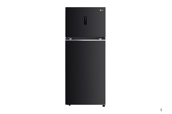 LG 380 L Frost Free Double Door 3 Star Convertible Refrigerator with Smart Inverter with Door Cooling+ Wi-Fi & Hygiene Fresh-  (GL-T412VESX, Ebony Sheen)