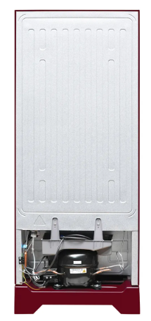 Haier 190L 3 Star Direct Cool Refrigerator with Toughened Glass Shelves, Storage Base Stand, Red Hilton (HRD-2103PRHA-P)
