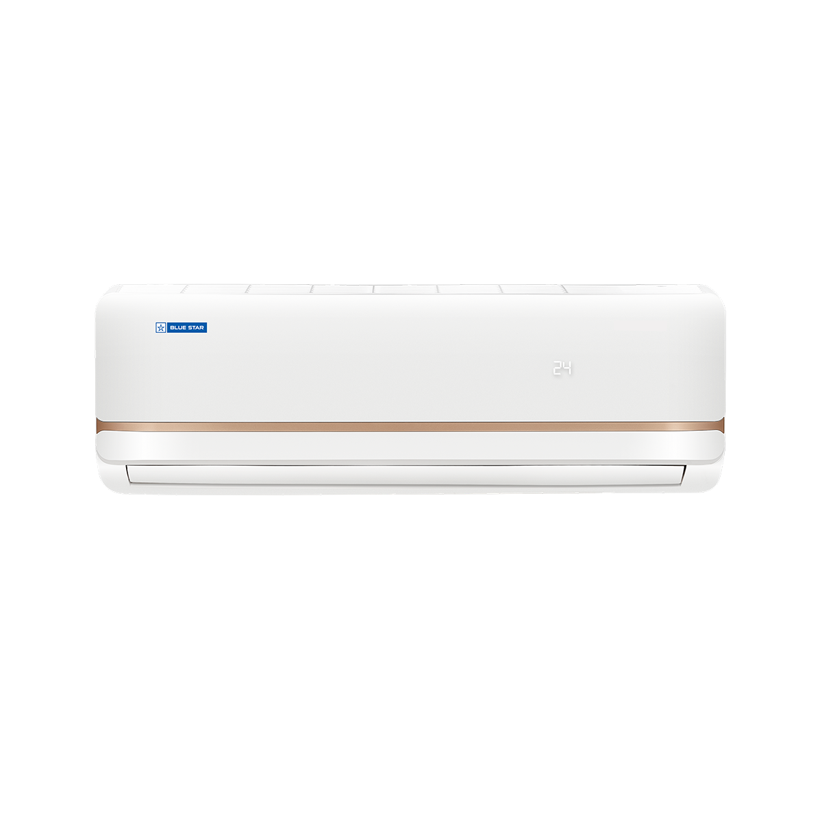 Blue Star 1.5 Ton 3 Star Inverter Split AC (IA318TXU, White + Champagne Gold) | 5200W Cooling, High Efficiency 4.38 ISEER, 100% Copper Condenser, Inverter Rotary Compressor with Acoustic Jacket, Eco-Friendly R32