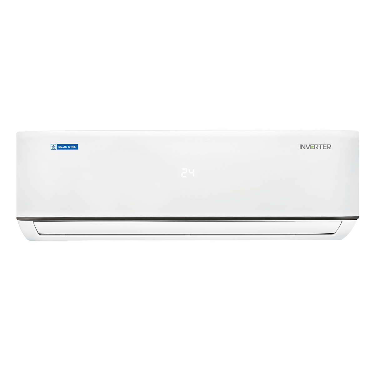 Blue Star 1.5 Ton 5 Star Inverter Split AC | 100% Copper Condenser | R32 Refrigerant | ISEER 5.70 | Cools at 54°C Ambient Temp | Inverter Rotary Compressor | LCD Remote-