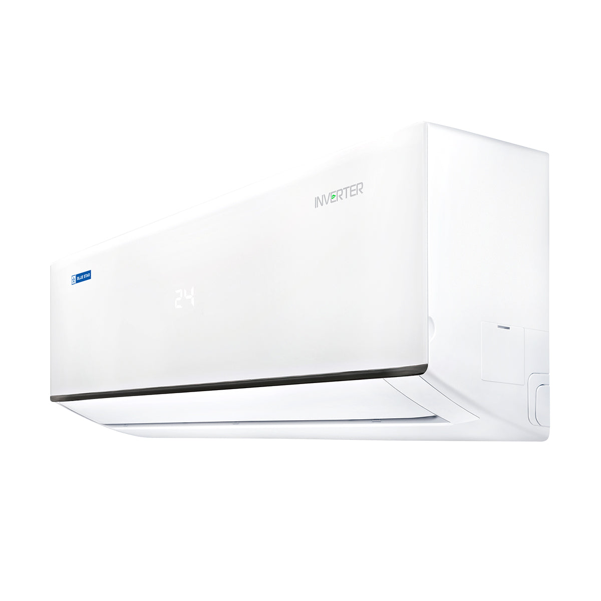 Blue Star 1.5 Ton 5 Star Inverter Split AC | 100% Copper Condenser | R32 Refrigerant | ISEER 5.70 | Cools at 54°C Ambient Temp | Inverter Rotary Compressor | LCD Remote-
