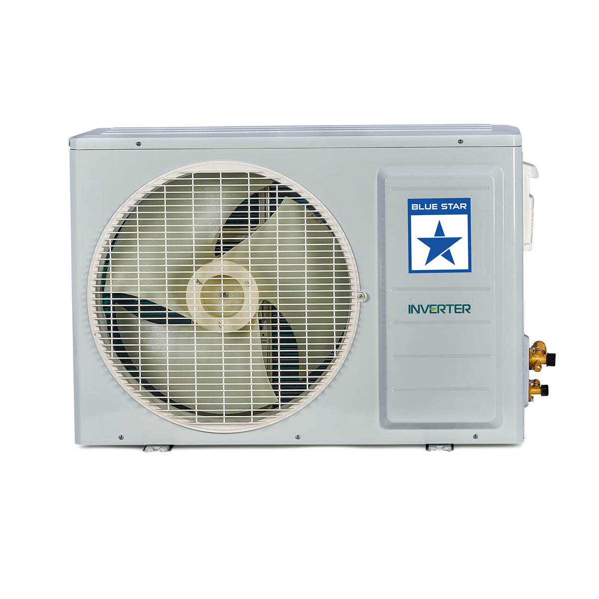Blue Star 1.5 Ton 3 Star Inverter Split AC (IA318TXU, White + Champagne Gold) | 5200W Cooling, High Efficiency 4.38 ISEER, 100% Copper Condenser, Inverter Rotary Compressor with Acoustic Jacket, Eco-Friendly R32
