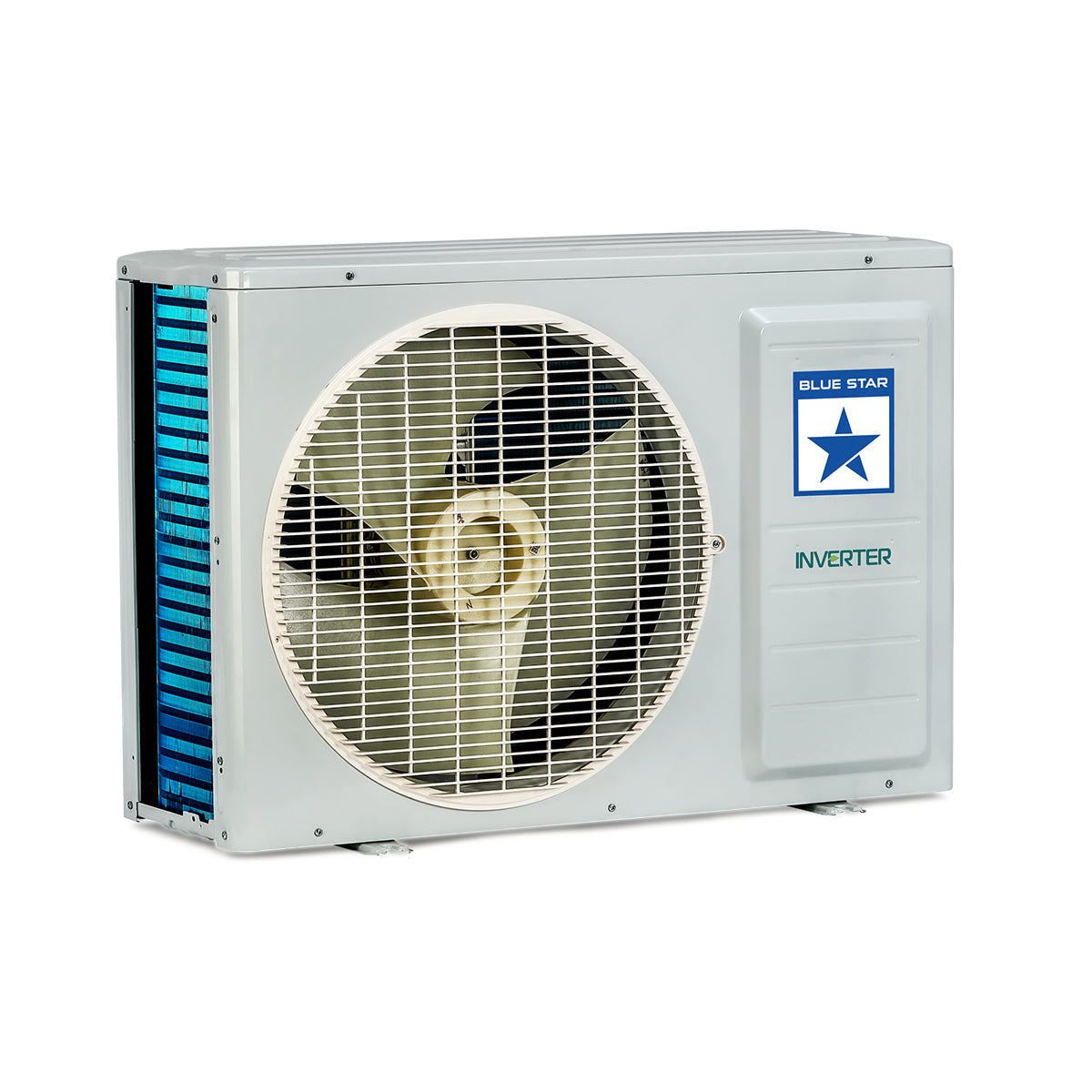 Blue Star 1.5 Ton 3 Star Inverter Split AC (IA318TXU, White + Champagne Gold) | 5200W Cooling, High Efficiency 4.38 ISEER, 100% Copper Condenser, Inverter Rotary Compressor with Acoustic Jacket, Eco-Friendly R32