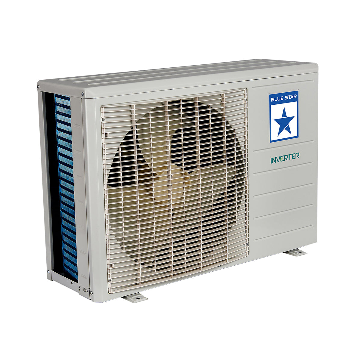 Blue Star 1.5 Ton 5 Star Inverter Split AC | 100% Copper Condenser | R32 Refrigerant | ISEER 5.70 | Cools at 54°C Ambient Temp | Inverter Rotary Compressor | LCD Remote-