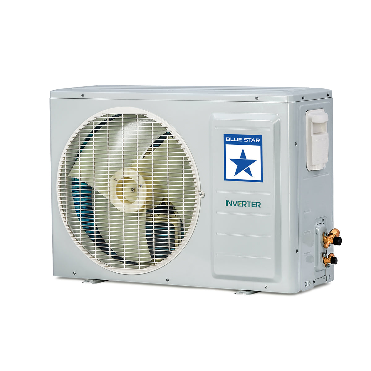 Blue Star 1.5 Ton 3 Star Inverter Split AC (IA318TXU, White + Champagne Gold) | 5200W Cooling, High Efficiency 4.38 ISEER, 100% Copper Condenser, Inverter Rotary Compressor with Acoustic Jacket, Eco-Friendly R32