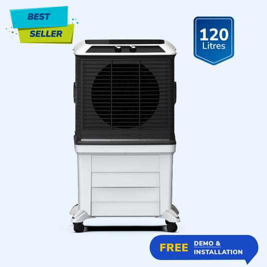SYMPHONY ARCTIC CIRCLE 120 Air Cooler with i-Pure+ Technology | Powerful Fan | Cellulose Cooling Media