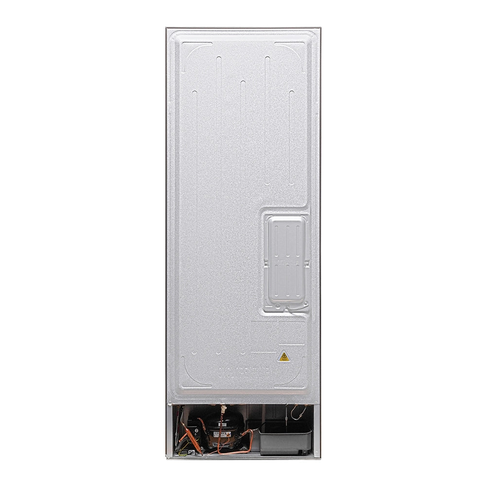 Haier 325 L 2-Star Frost Free Double Door Bottom Mounted Refrigerator (HRB-3752PKGA-P, Black Glass)
