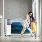 SYMPHONY DIET 35T Personal Tower Air Cooler | Slim & Tall Design | 35-Litre Tank Capacity | 165W Power Consumption | Suitable for Rooms up to 15 m² | Auto Louver Movement | Powerful Blower | Cellulose Cooling Media | Cool Flow Dispenser