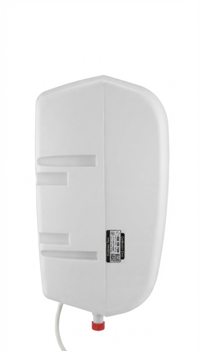 KENSTAR Nexo 5.9 L Instant Water Heater (3000 W, White) - Stainless Steel Tank, 6.5 Bar Rated Pressure, Thermal Cutoff, Nickel-Coated Copper Heating Element