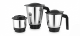 Preethi D'Lite Heavy Duty Mixer Grinder , 750W Powerful Motor, 3 Stainless Steel Jars (1.25L, 0.75L, 0.4L) with 50% Faster Grinding- Model MG285