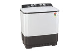 LG 10 kg 5-Star Semi-Automatic Top Load Washing Machine | Roller Jet Pulsator | Wind Jet Dry | 3 Wash Programs | In-Built Scrubber | Rat Away Technology Base (P1040RGAZ.ADGQEIL, Dark Grey)