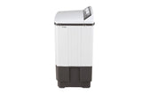 LG 10 kg 5-Star Semi-Automatic Top Load Washing Machine | Roller Jet Pulsator | Wind Jet Dry | 3 Wash Programs | In-Built Scrubber | Rat Away Technology Base (P1040RGAZ.ADGQEIL, Dark Grey)