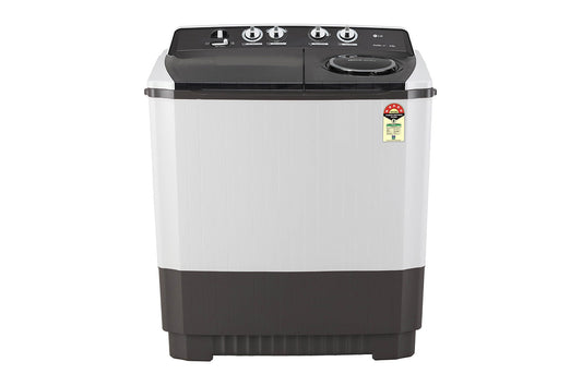 LG 9.5 Kg 5 Star Semi-Automatic Washing Machine with Roller Jet Pulsator & Wind Jet Dry (Dark Grey)-P955ASGAZ