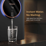 Aquaguard Aspire Halo 2X RO+UV+CU+Alkaline Water Purifier | Stainless Steel Tank | NanoPore Long-Life Filter | 2 Year Filter Life | Water Quality Indicator | Mega Sediment Filter