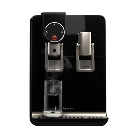 Aquaguard Aspire Blaze Insta WS Water Purifier | RO+UV+Active Copper with Zinc | Instant Hot & Ambient Water | 5.6L Storage | Suitable for Borewell, Tanker & Municipal Water (TDS up to 2000mg/L) | Wall Mount & Tabletop Design