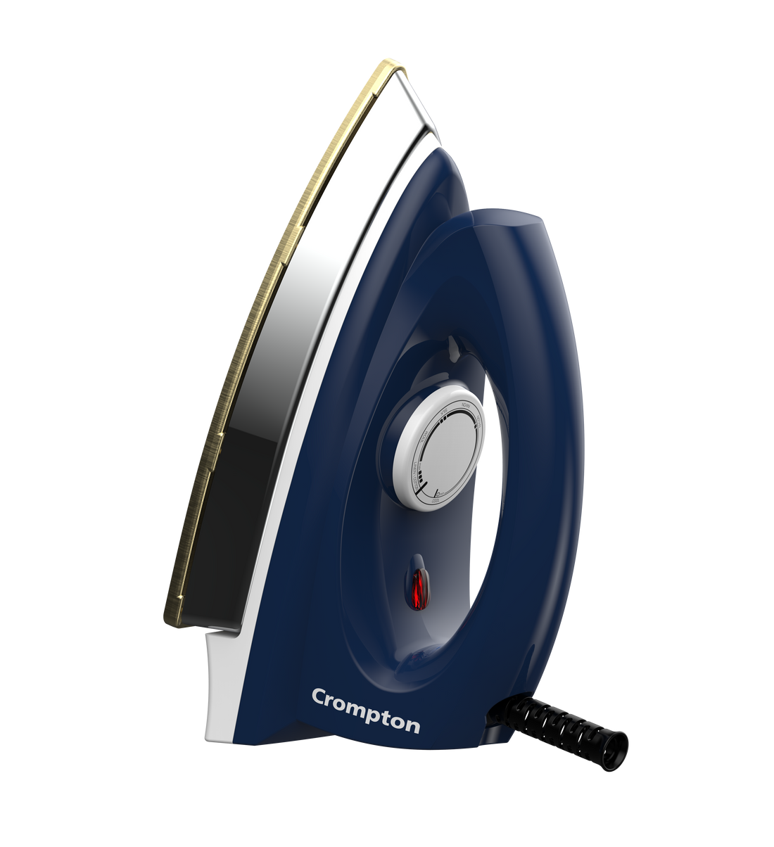 Crompton Rhino Plus 1250W Electric Dry Iron (Blue) | High Performance Compounded Plastic Body | 240V Heavy Weight Ironing Solution