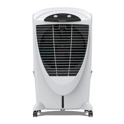 Symphony Master Cool 65 Desert Air Cooler (White, Honeycomb Cooling Pads, High-Efficiency Fan, Powerful Air Throw for Rooms up to 400 Sq. Ft.) MASTERCOOL65 L