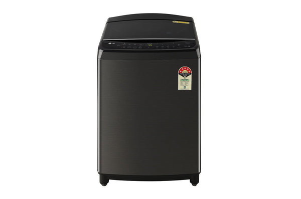 LG 10Kg Top Load Washing Machine, AI Direct Drive™- THD10SWP (Platinum Black)