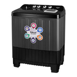 Takai 9.5 Kg Semi-Automatic Washing Machine | Full Fibre Top, Magic Filter, Collar Scrubber | Powerful 135W Motor, Single Inlet-TKI-WM-950