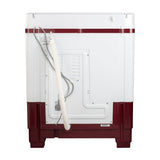Takai 9 Kg Semi-Automatic Washing Machine | Full Glass Top, Dual Waterfall, Punch Pulsator, Collar Scrubber | 135W Motor, No Vibration- (TKI-WM-910G)
