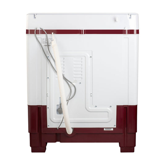 Takai 9 Kg Semi-Automatic Washing Machine | Full Glass Top, Dual Waterfall, Punch Pulsator, Collar Scrubber | 135W Motor, No Vibration- (TKI-WM-910G)