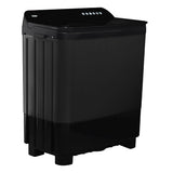Haier 10 Kg 5 Star Toughened Glass Soft fall Technology Semi Automatic Top Loading Washing Machine -HTW100-178BKN