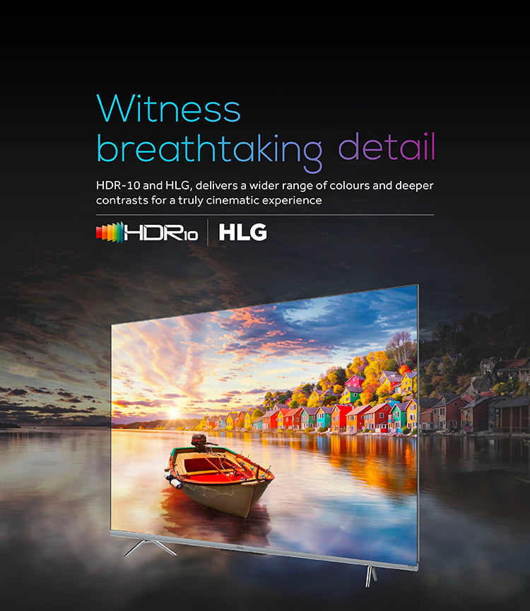 Haier (81.28 cm) 32 Inch HD Ready | Google TV OS with Built-in Chromecast | 20W 2.0 Channel Speakers with Dolby Audio | HDR 10 Support | Google Assistant Voice Control | 3 HDMI and 2 USB Ports for Seamless Connectivity | 60 Hz Refresh Rate-H32K82GX