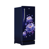 Haier 190L 5 Star Marine Blossom Single Door Refrigerator with Base Drawer, Inverter Compressor - HRD-2105PMBA