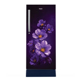 Haier 215L 3 Star Purple Xsenia Finish Direct Cool Single Door Refrigerator with Base Drawer HRD-2353PPXA-P